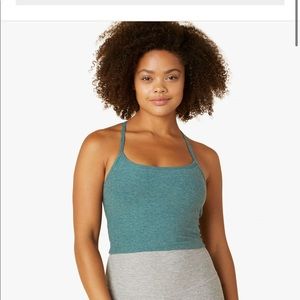 beyond yoga Spacedye Slim Racerback Cropped Tank top